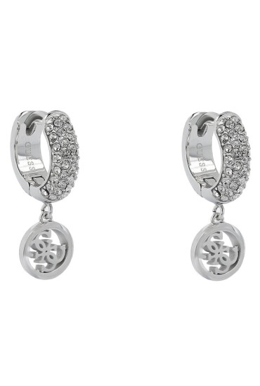 Guess Обици JUBE03 301JW RHODIUM - Mera.bg