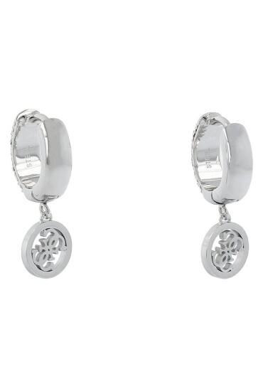 Guess Обици JUBE03 301JW RHODIUM - Mera.bg