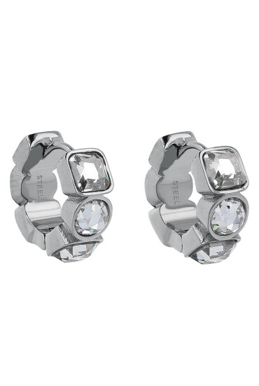 Guess Обици JUBE03 305JW Сребърно родиево покритие - Mera.bg