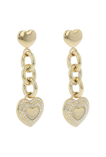 Guess Обици JUBE04 033JW Позлатено с жълто злато - Mera.bg