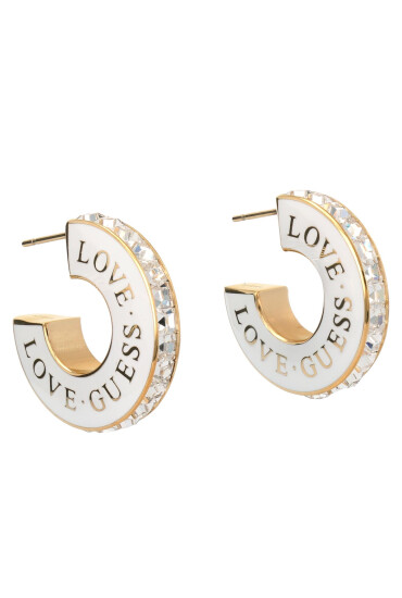 Guess Обици JUBE04 083JW Позлатено с жълто злато - Mera.bg