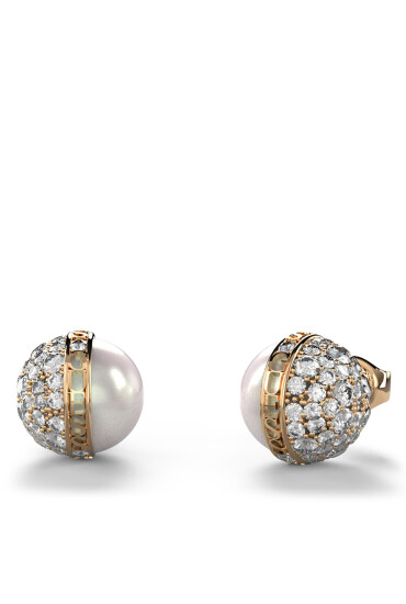 Guess Обици JUBE04 458JW Златист - Mera.bg
