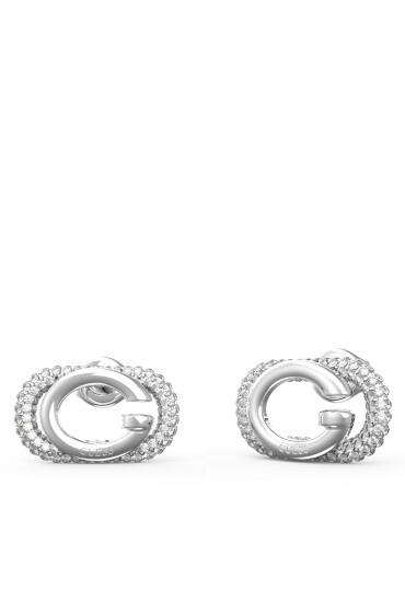 Guess Обици JUBE04 511JW Сребрист - Mera.bg