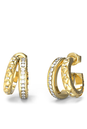 Guess Обици JUBE04 587JW Златист - Mera.bg
