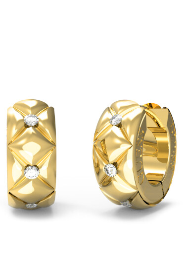 Guess Обици JUBE04 590JW Златист - Mera.bg