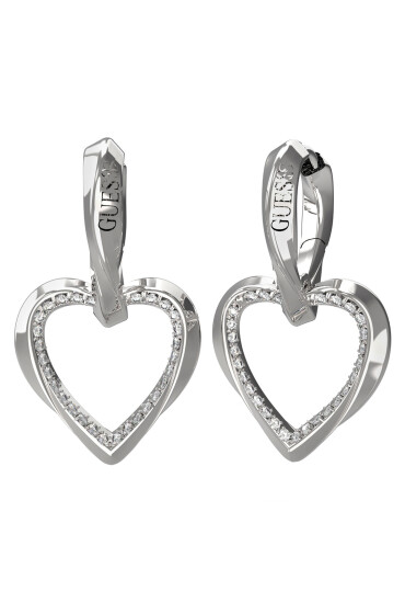 Guess Обици JUBE0461 7JW Сребрист - Mera.bg