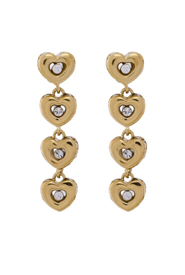 Guess Обици JUBE05 473JW Златист - Mera.bg