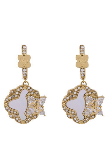 Guess Обици JUBE05 583JW Златист - Mera.bg
