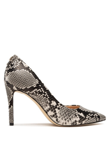 Guess Обувки на ток Piera FL8PIC PEL08 BLKWH - Mera.bg