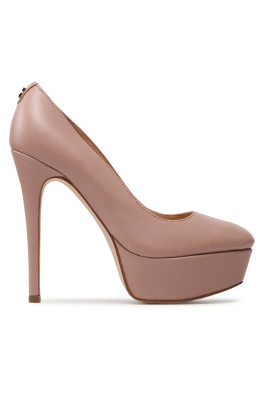 Guess Обувки на ток Cador FL8CDR LEA08 NUDE - Mera.bg