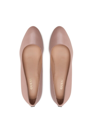 Guess Обувки на ток Cador FL8CDR LEA08 NUDE - Mera.bg