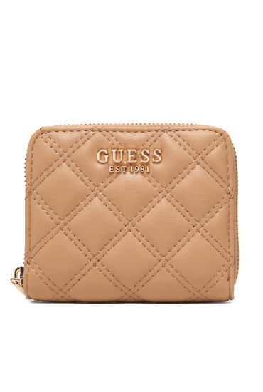 Guess Портфейл Guilly II Sgl SWQG96 73137 Бежов - Mera.bg