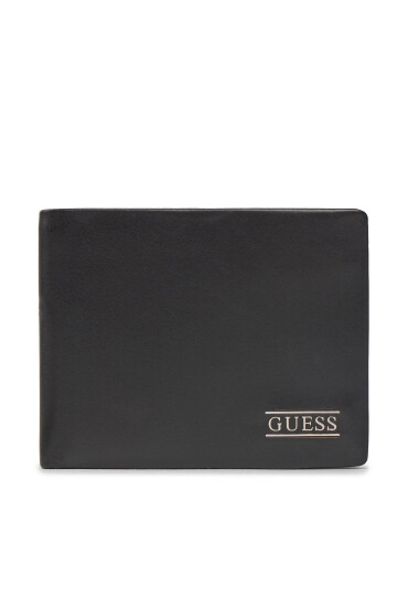 Guess Портфейл New Boston R Slg SMNEBR LEA20 Черен - Mera.bg