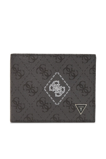 Guess Портфейл SMMACT LEA24 Сив - Mera.bg