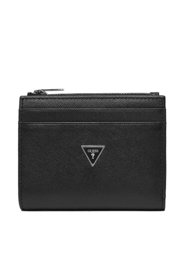 Guess Портфейл SMMASL LEA03 Черен - Mera.bg