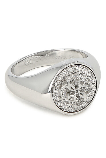 Guess Пръстен Dreaming JUBR03 132JW Сребърно родиево покритие - Mera.bg