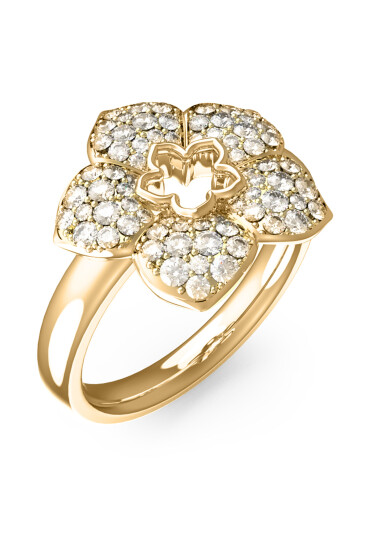 Guess Пръстен JUBR0446 7JW Златист - Mera.bg