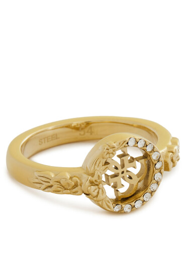 Guess Пръстен JUBR05 042JW Златист - Mera.bg