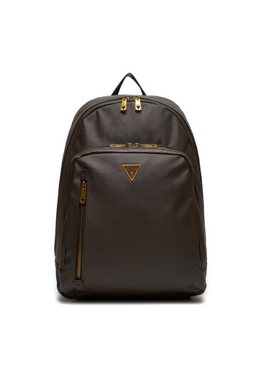 Guess Раница Certosa Saffiano Smart HMECSA P3241 Кафяв - Mera.bg