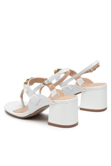 Guess Сандали Sandra FL6SND LEA03 WHITE - Mera.bg