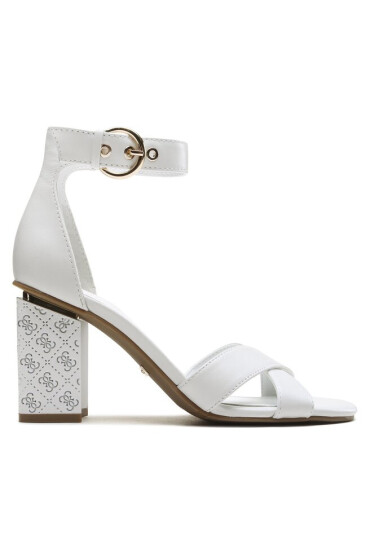 Guess Сандали Yancy FL6YAN LEA03 WHITE - Mera.bg