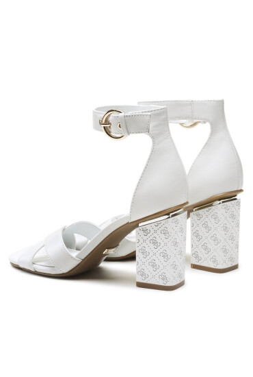 Guess Сандали Yancy FL6YAN LEA03 WHITE - Mera.bg