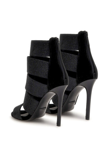 Guess Сандали Adiani2 FL8AI2 SAT10 BLKBL - Mera.bg