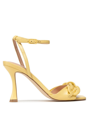 Guess Сандали Heaton FL6HTN LEA03 YELLO - Mera.bg