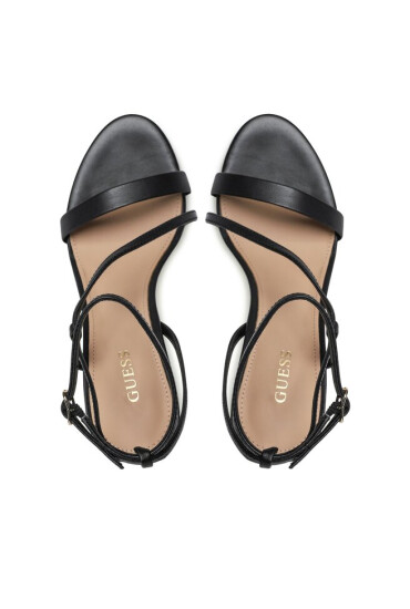 Guess Сандали Kadera FL5KAD LEA03 BLACK - Mera.bg
