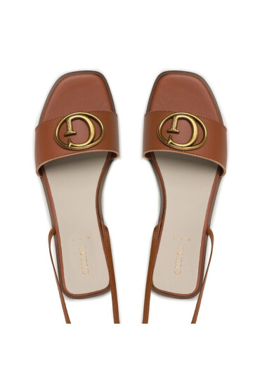 Guess Сандали Kyara Made In Italy FL6KYA ELE03 Кафяв - Mera.bg