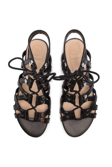 Guess Сандали Ramonda FL6RAM LEA03 BLACK - Mera.bg