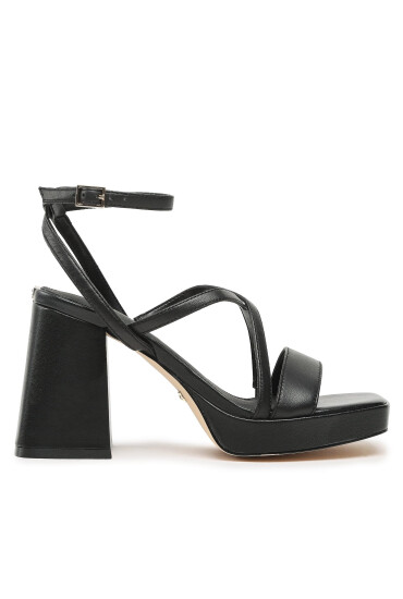 Guess Сандали Tiline FL6TLI LEA03 Черен - Mera.bg