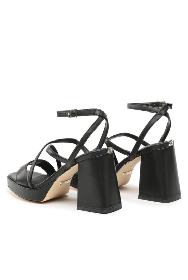 Guess Сандали Tiline FL6TLI LEA03 Черен - Mera.bg