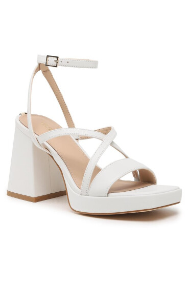 Guess Сандали Tiline FL6TLI LEA03 WHITE - Mera.bg