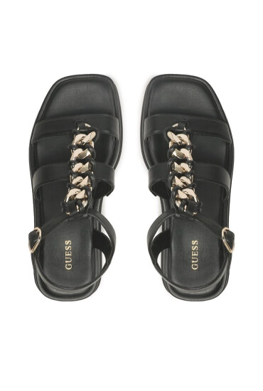 Guess Сандали Vadika FL6VAD LEA03 BLACK - Mera.bg