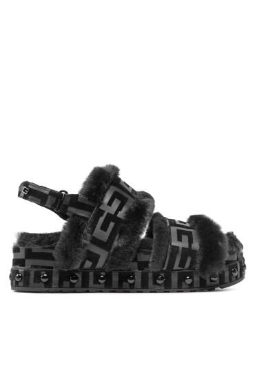 Guess Сандали Vasya FL7VAS FAL03 Черен - Mera.bg
