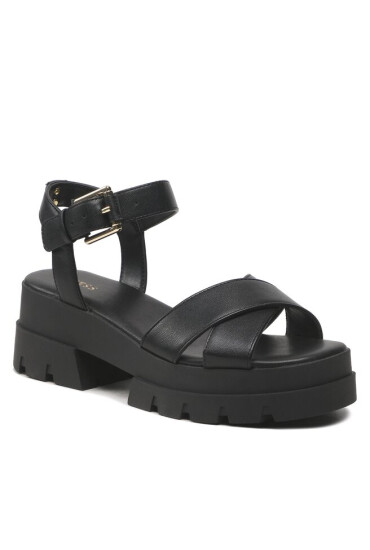 Guess Сандали Wale FL6WLE ELE03 BLACK - Mera.bg