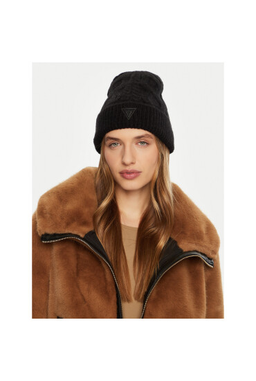 Guess Шапка AW5210 POL01 Черен - Mera.bg