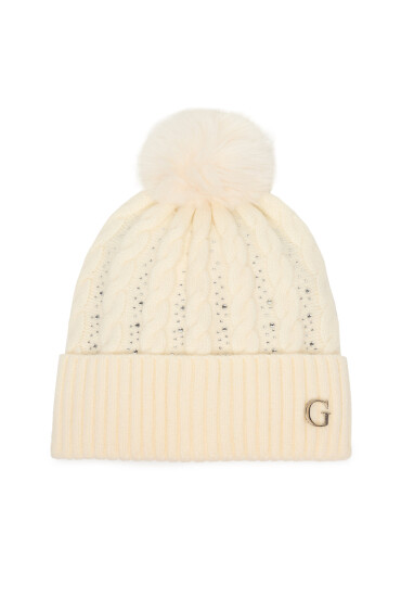 Guess Шапка AW5385 POL01 Бял - Mera.bg