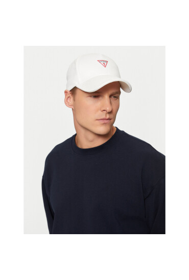 Guess Шапка с козирка M3YZ22 WBN60 Бял - Mera.bg