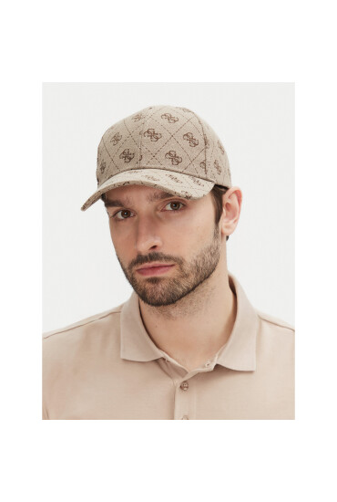 Guess Шапка с козирка M5GZ18 WGUE0 Бежов - Mera.bg