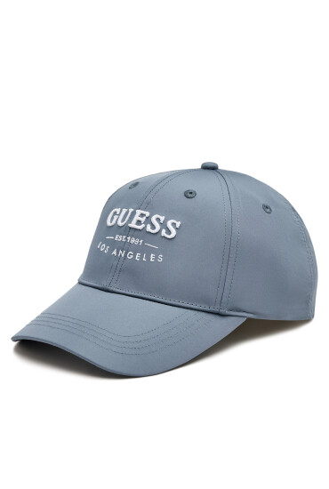 Guess Шапка с козирка Not Coordinated Eco Headwear AM5023 POL01 Син - Mera.bg
