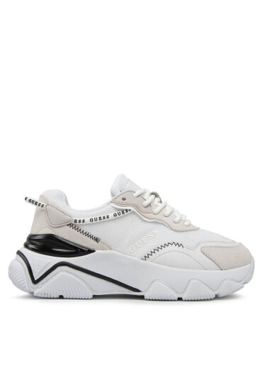 Guess Сникърси Micola FL7MIC LEA12 WHITE - Mera.bg