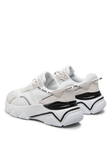 Guess Сникърси Micola FL7MIC LEA12 WHITE - Mera.bg
