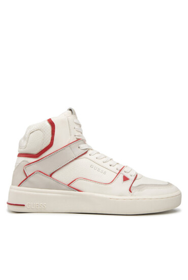 Guess Сникърси Verona Basket Mid FM7VBM ELE12 Бежов - Mera.bg