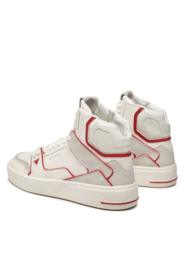 Guess Сникърси Verona Basket Mid FM7VBM ELE12 Бежов - Mera.bg