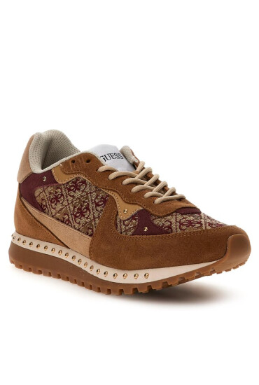 Guess Сникърси Vanya FL7VNY FAL12 Кафяв - Mera.bg