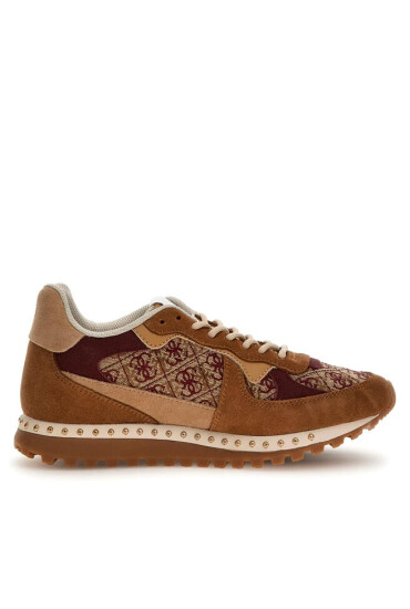Guess Сникърси Vanya FL7VNY FAL12 Кафяв - Mera.bg