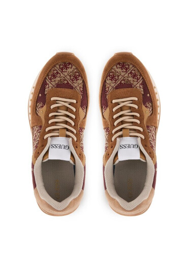 Guess Сникърси Vanya FL7VNY FAL12 Кафяв - Mera.bg