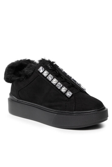 Guess Сникърси FL8HY3 ESU12 BLACK - Mera.bg